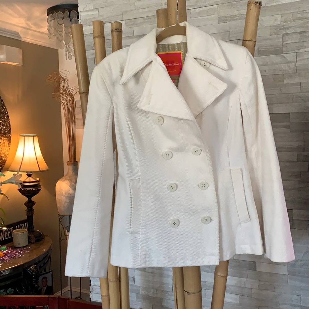 Women’s corduroy white jacket